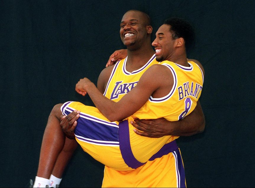 1997-Shaquille-O'Neal-Kobe-Bryant